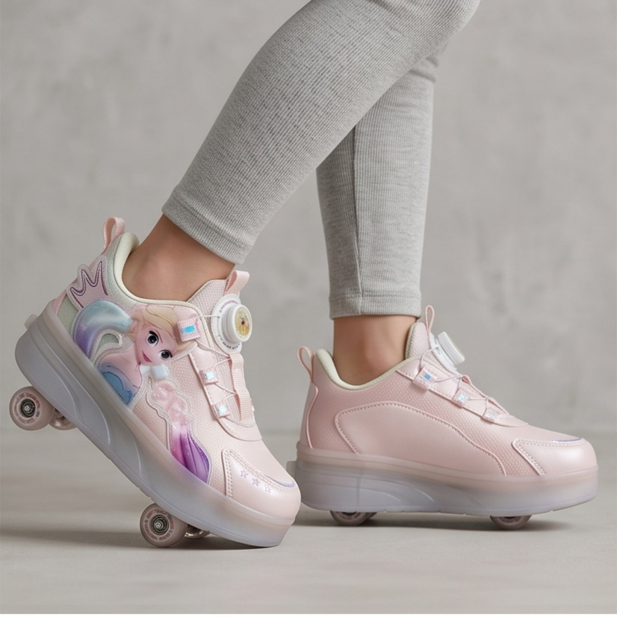 Girls 2-Wheel Roller Skate Shoes