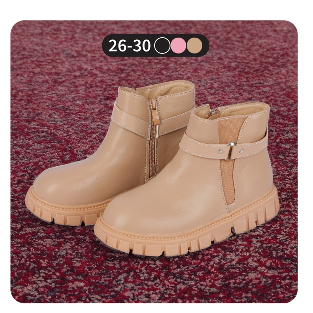 Baby PU Low-Cut Boots Size 25-30