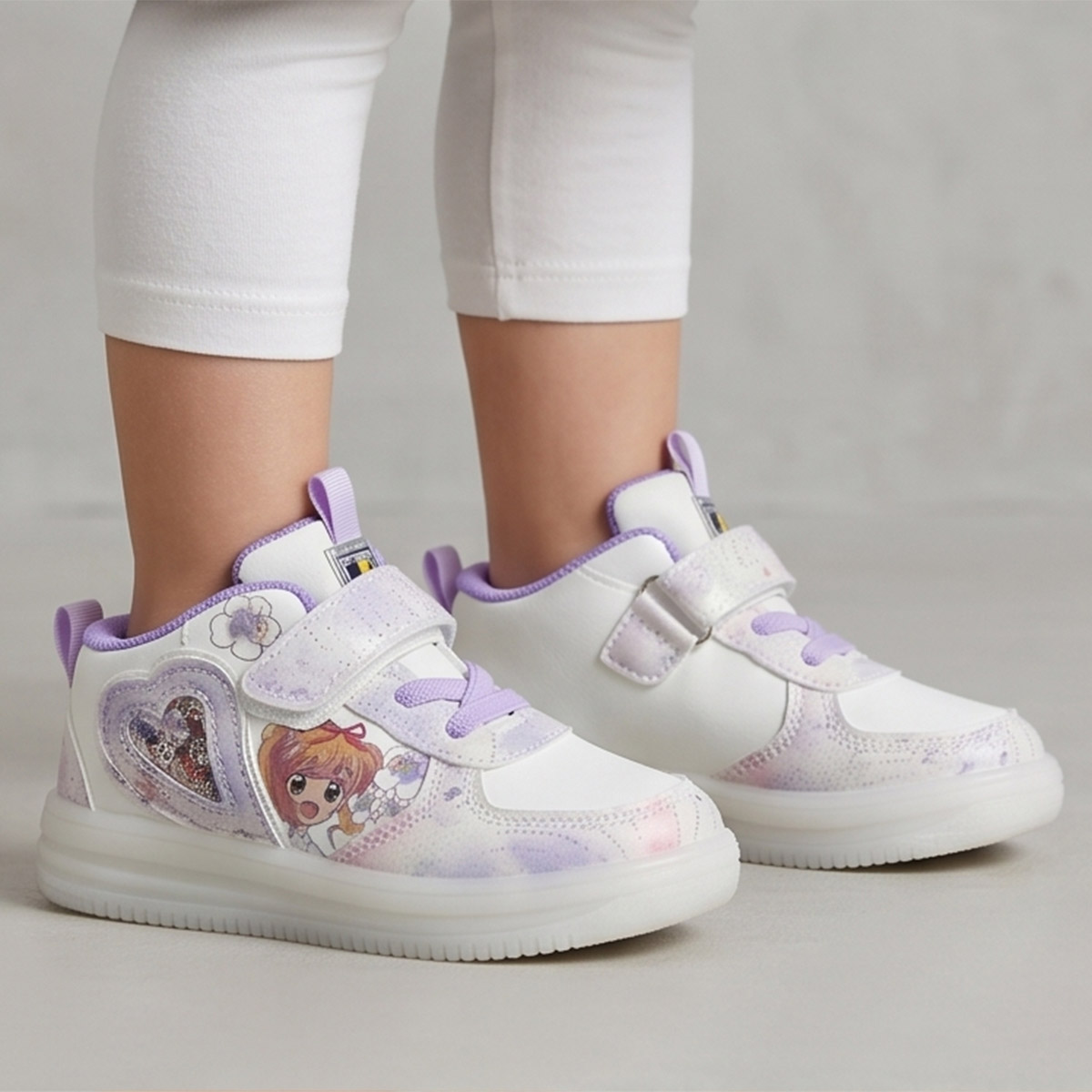 Baby Girl LED Sports Shoes