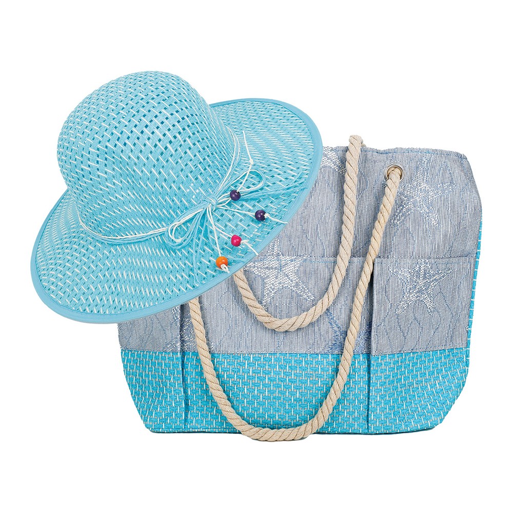 Beach Bag with Cap