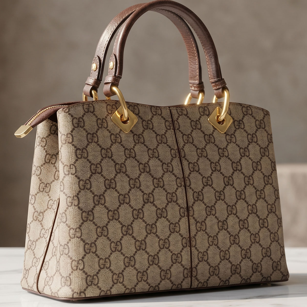 Ladies Soft Printed Handbag Medium