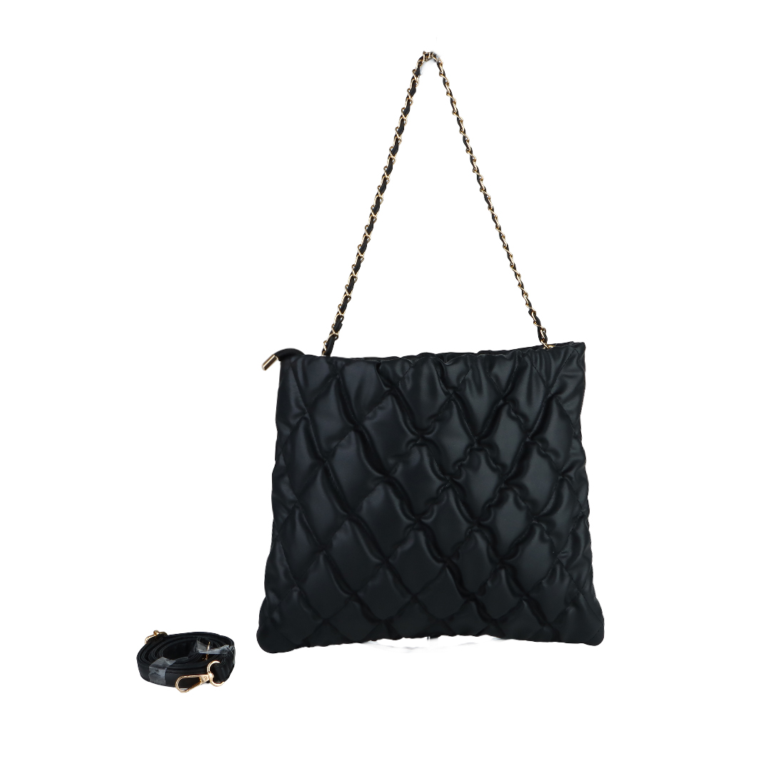 Ladies Soft Plain Handbag Medium