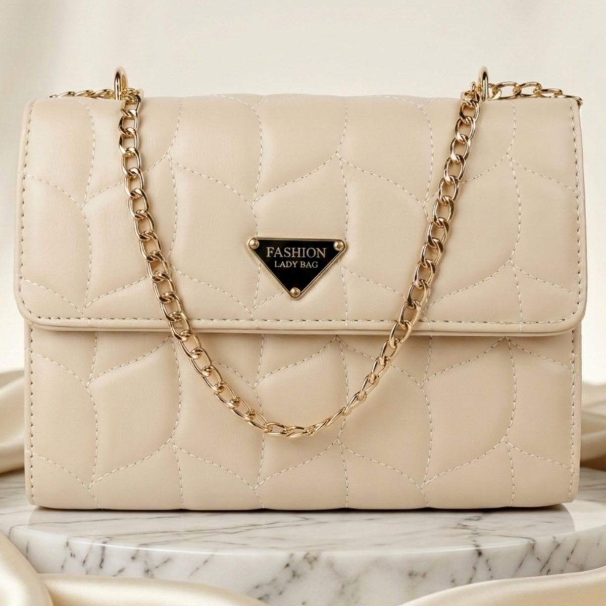 Ladies Soft Plain Handbag