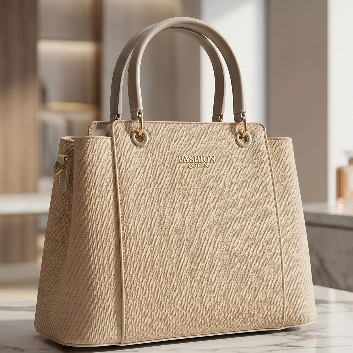 Ladies Soft Plain Handbag
