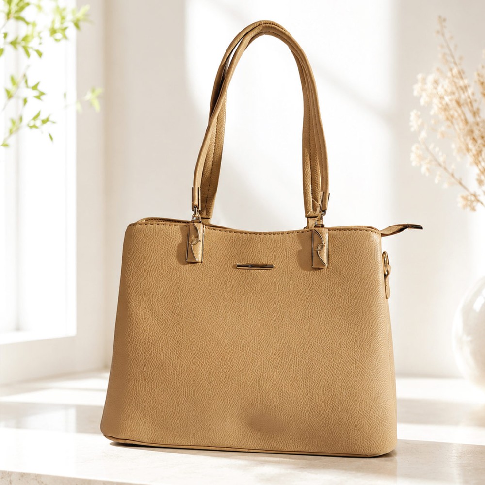 Ladies Soft Plain Handbag