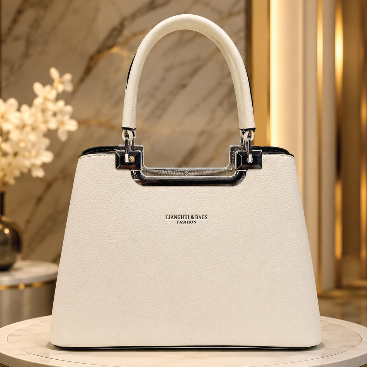 Ladies Soft Plain Handbag