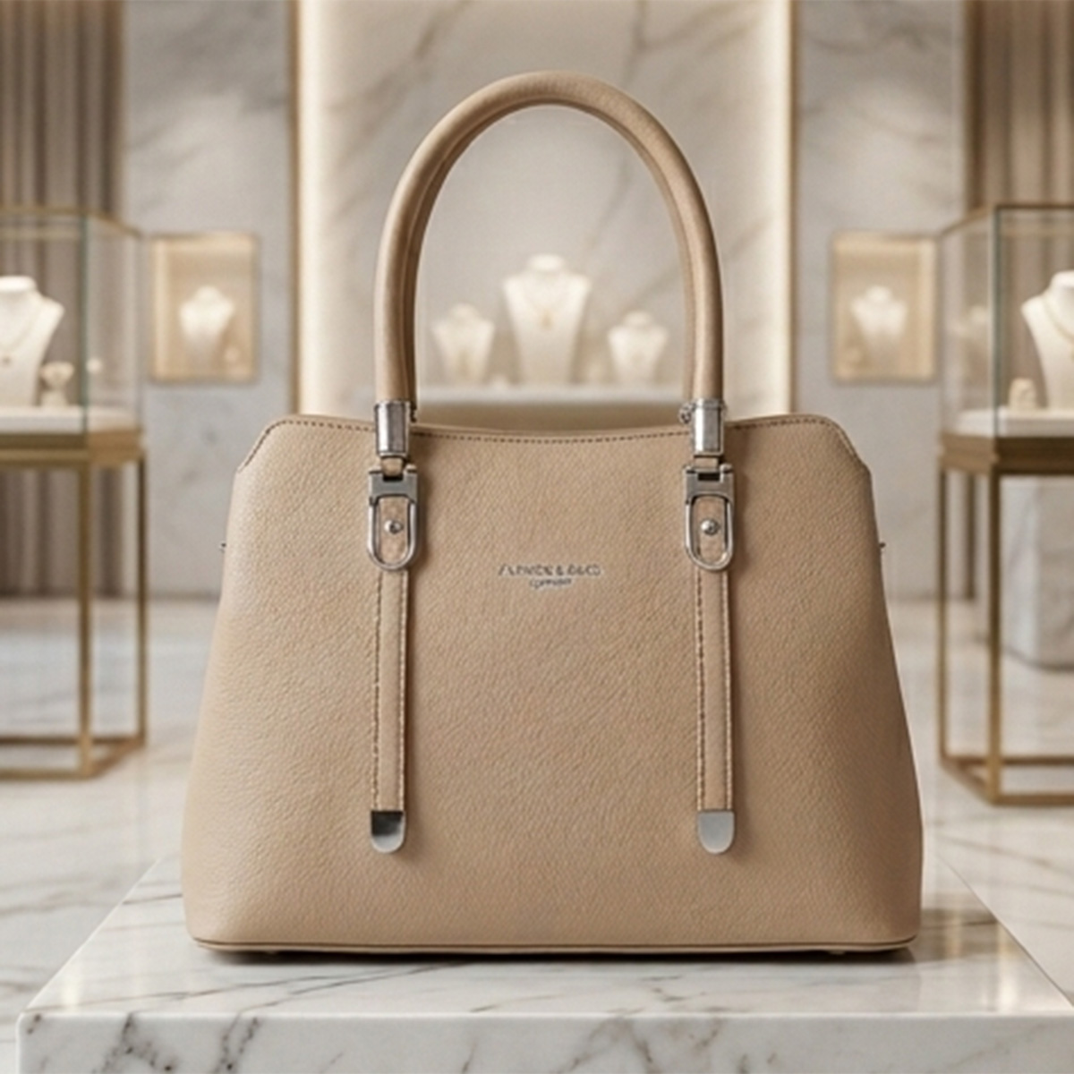 Ladies Soft Plain Handbag
