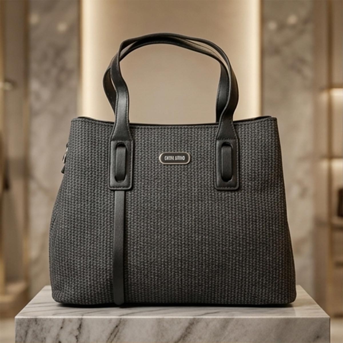 Ladies Soft Plain Handbag