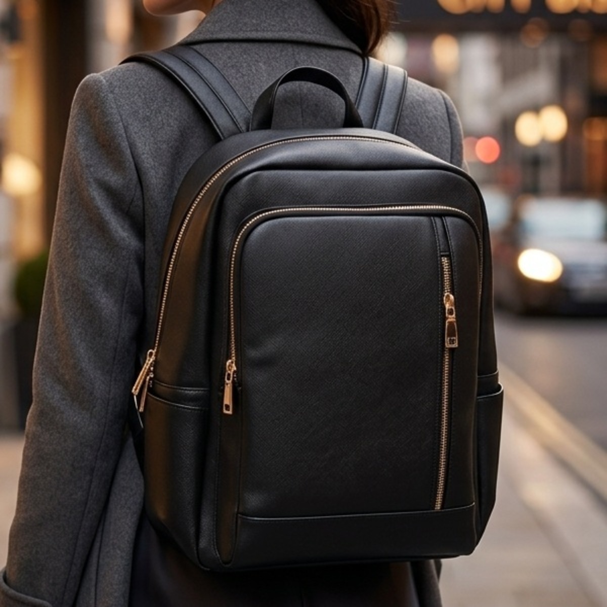 Leather Backpack