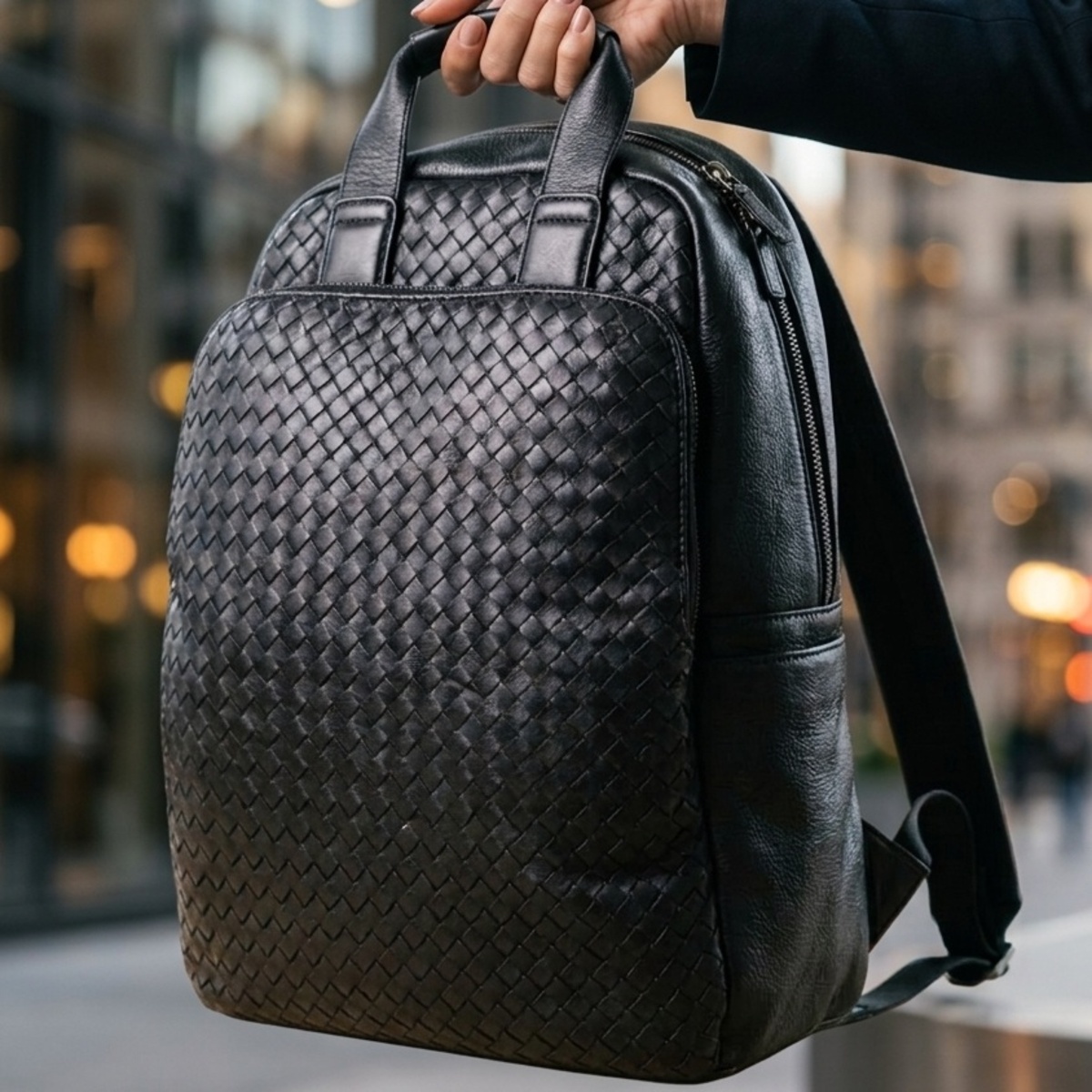 Leather Backpack