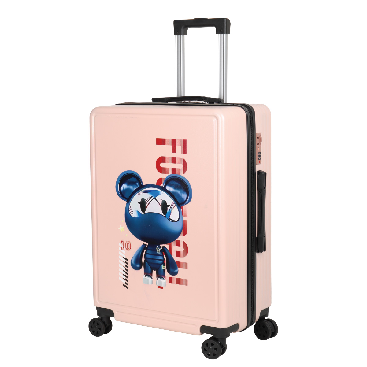 Printed Hard Trolley Bag 24 Inch