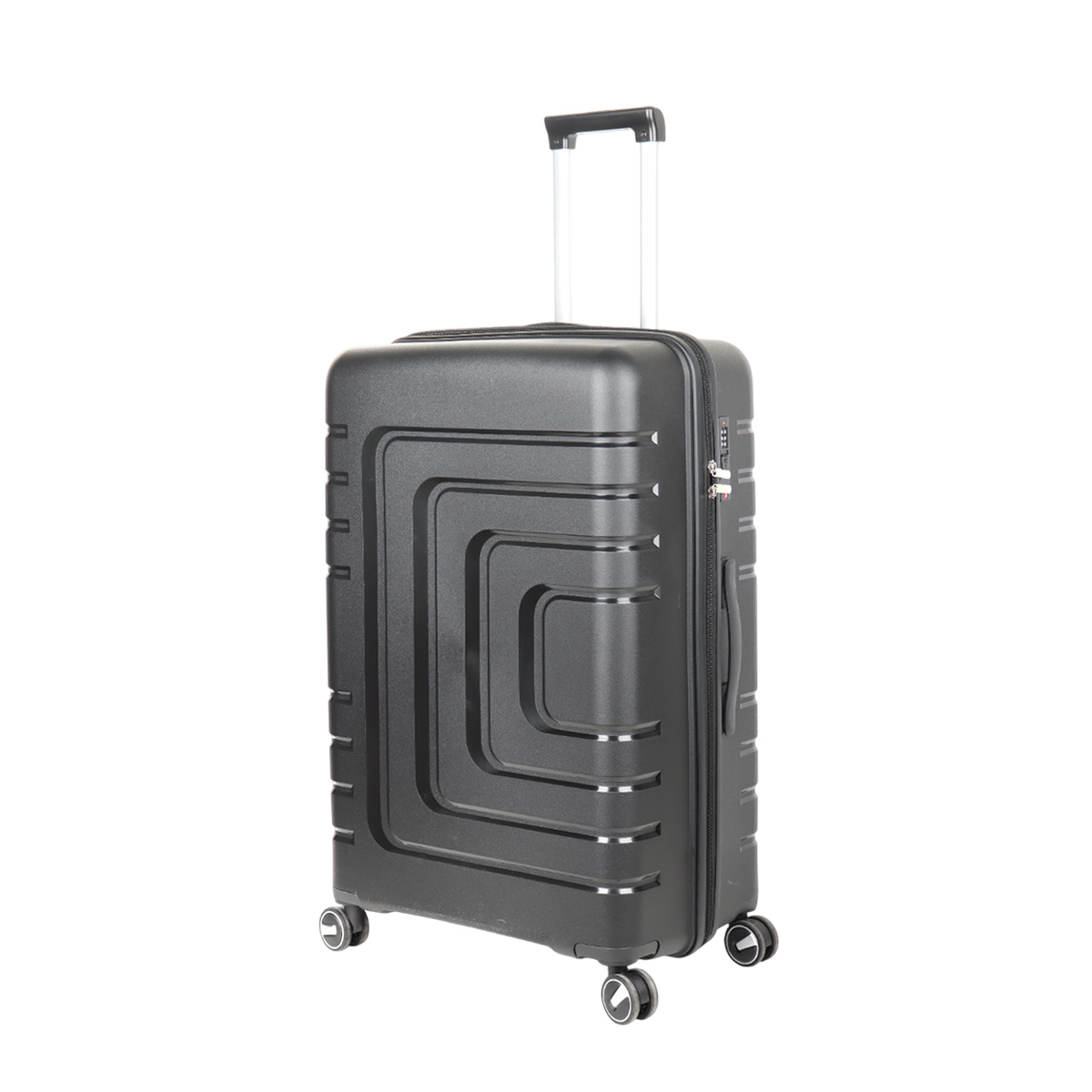 Hard Shell Plain Trolley Bag 20 Inch