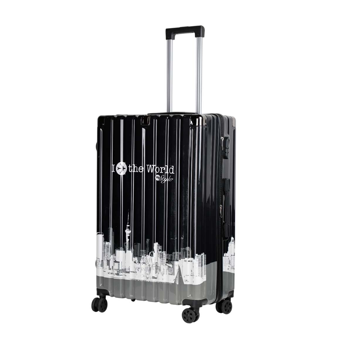 Printed Hard Trolley Bag