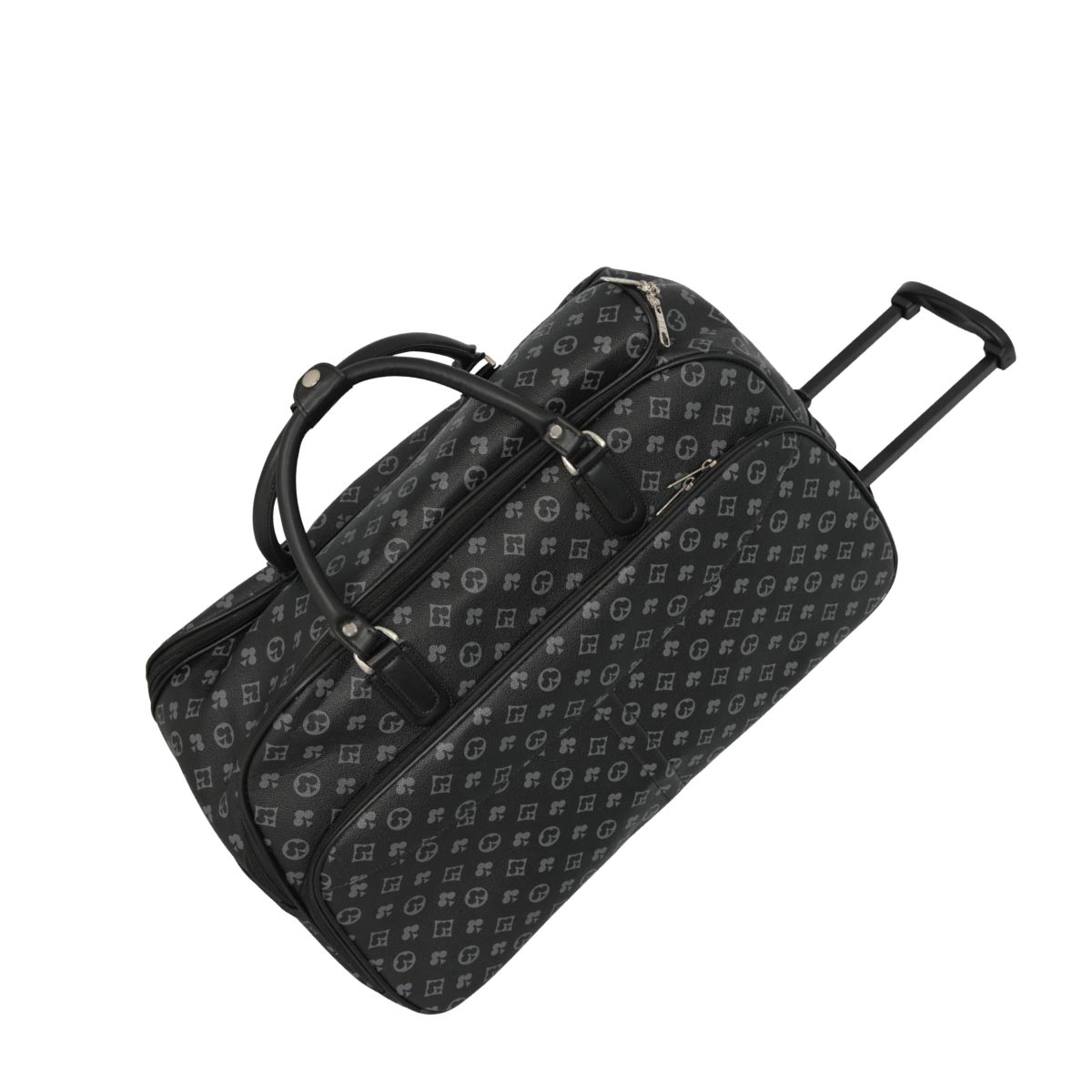Leather Duffel Bag with Wallet 20 Inch