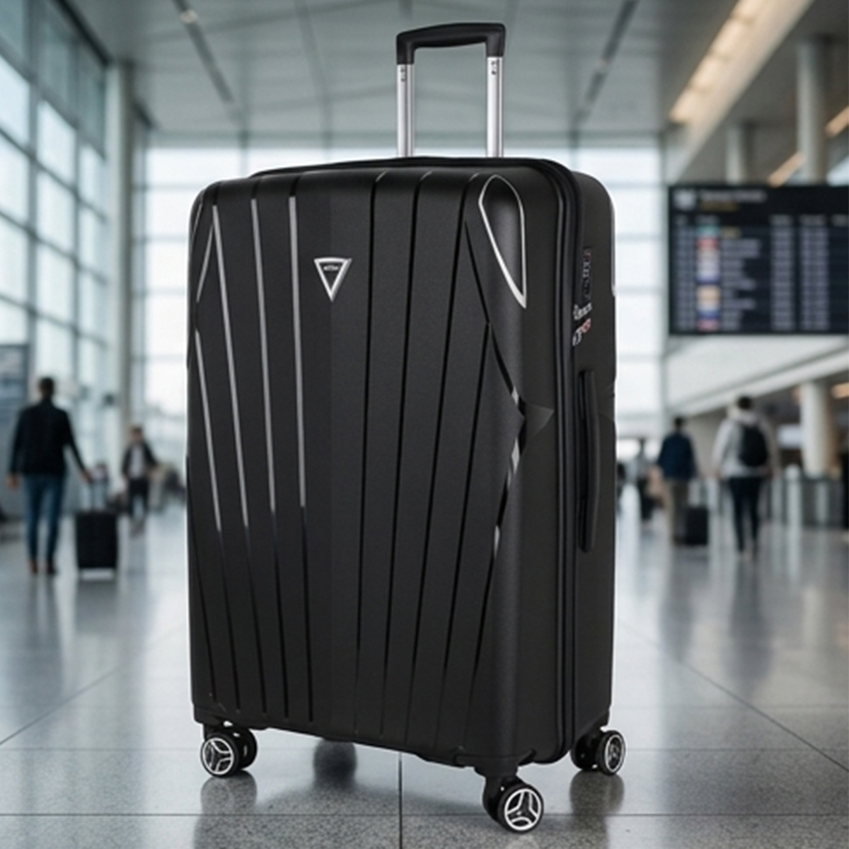 Hard Shell Plain Trolley Bag 20 Inch