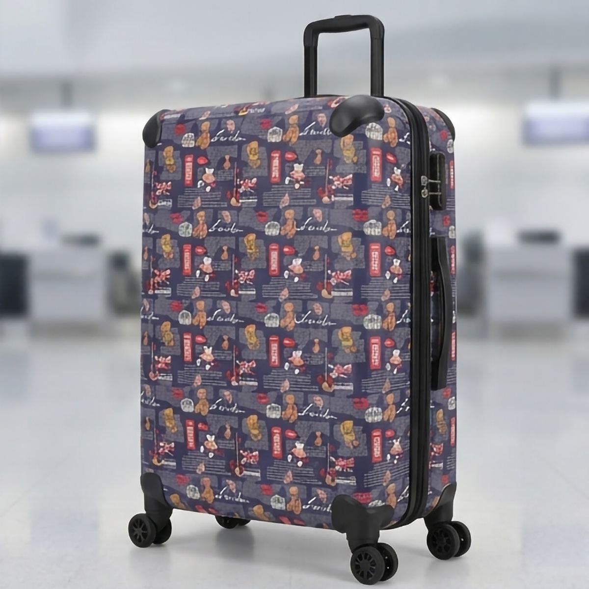 Leather Trolley Bag 20 Inch