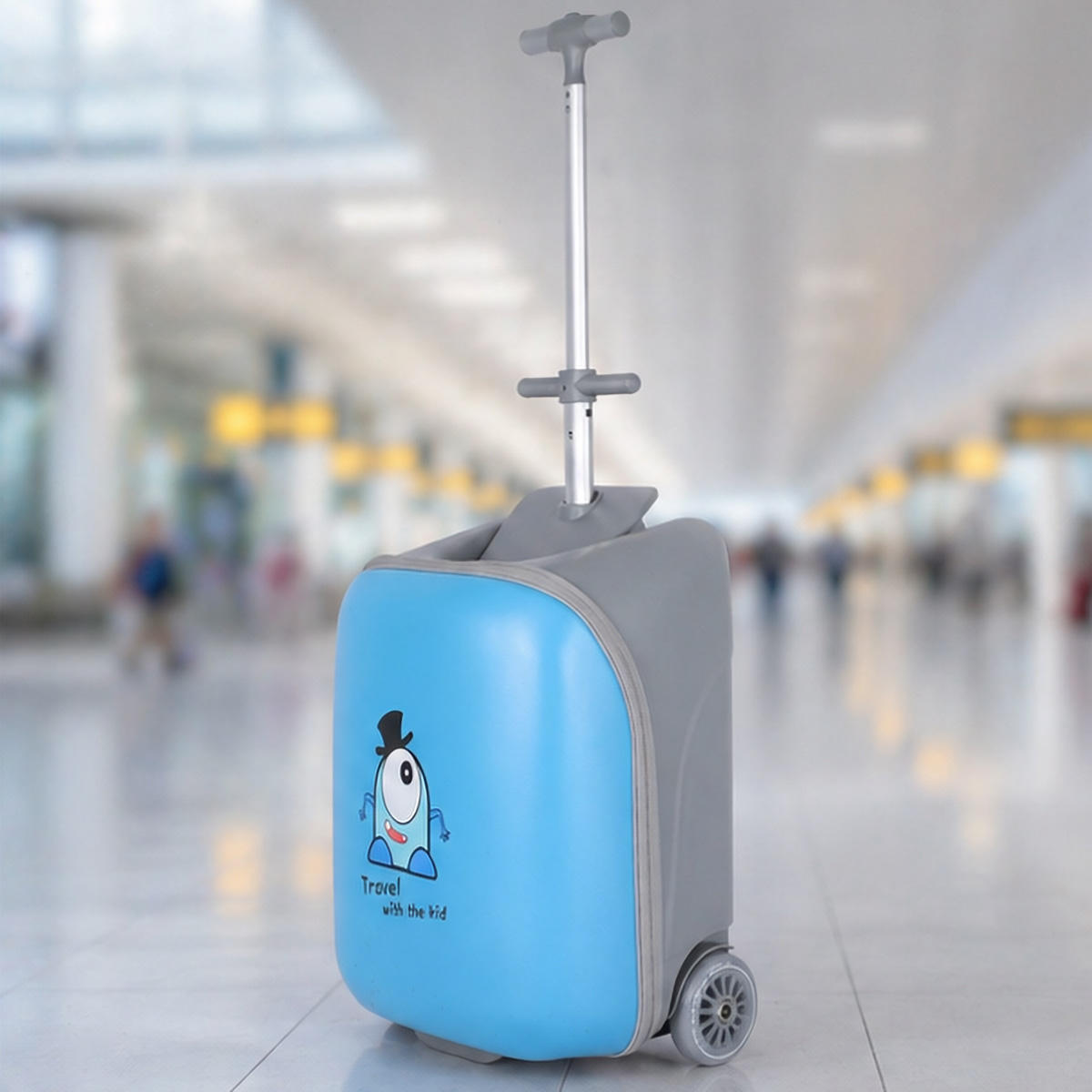 Kids Printed Trolley Bag 20 Inch