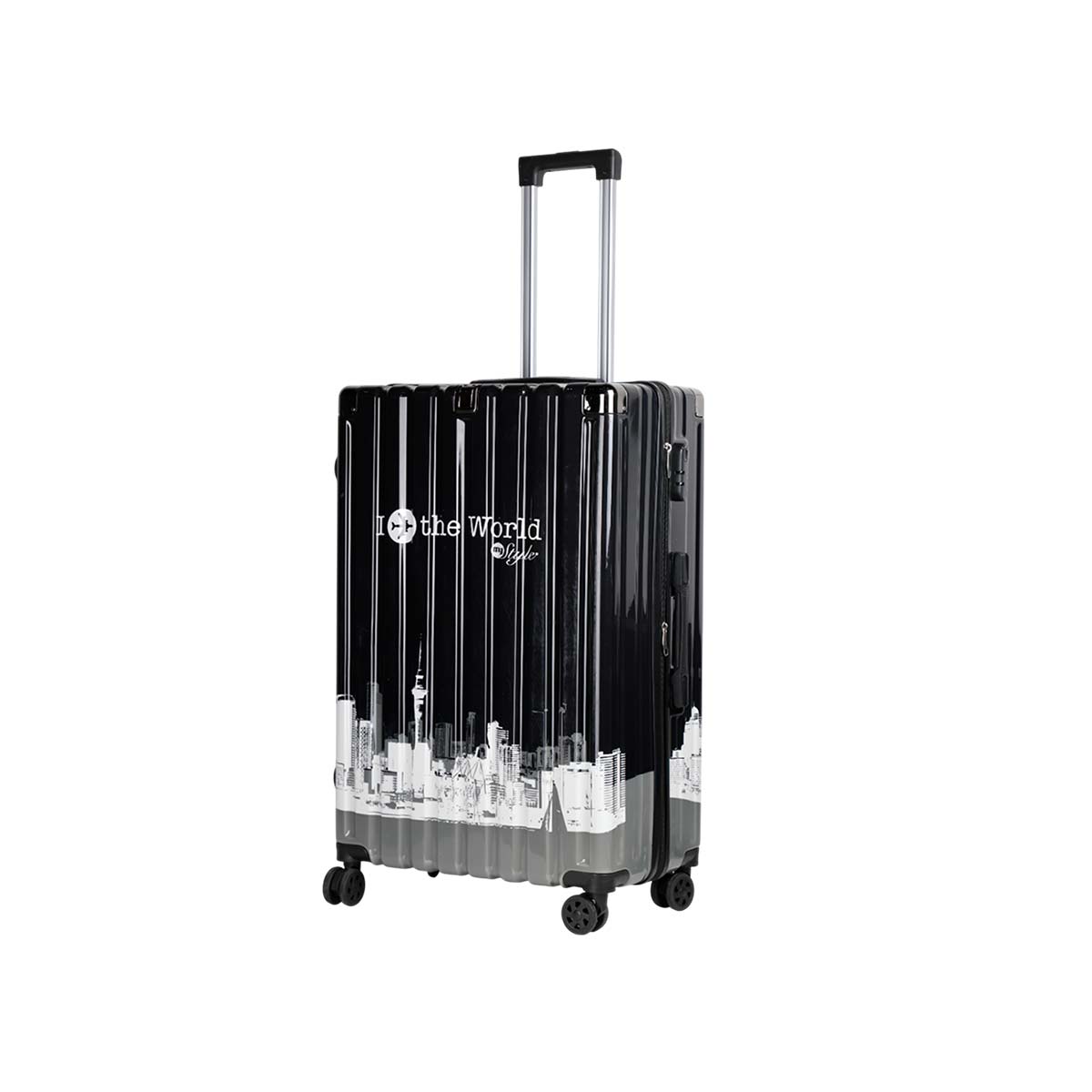 Printed Hard Trolley Bag