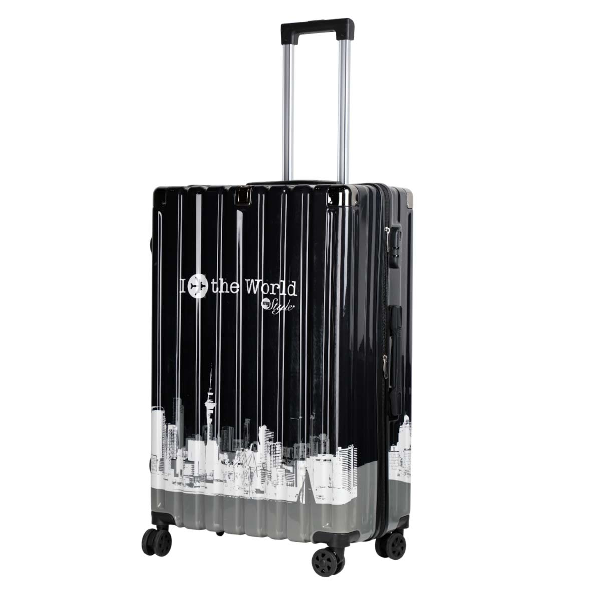Printed Hard Trolley Bag
