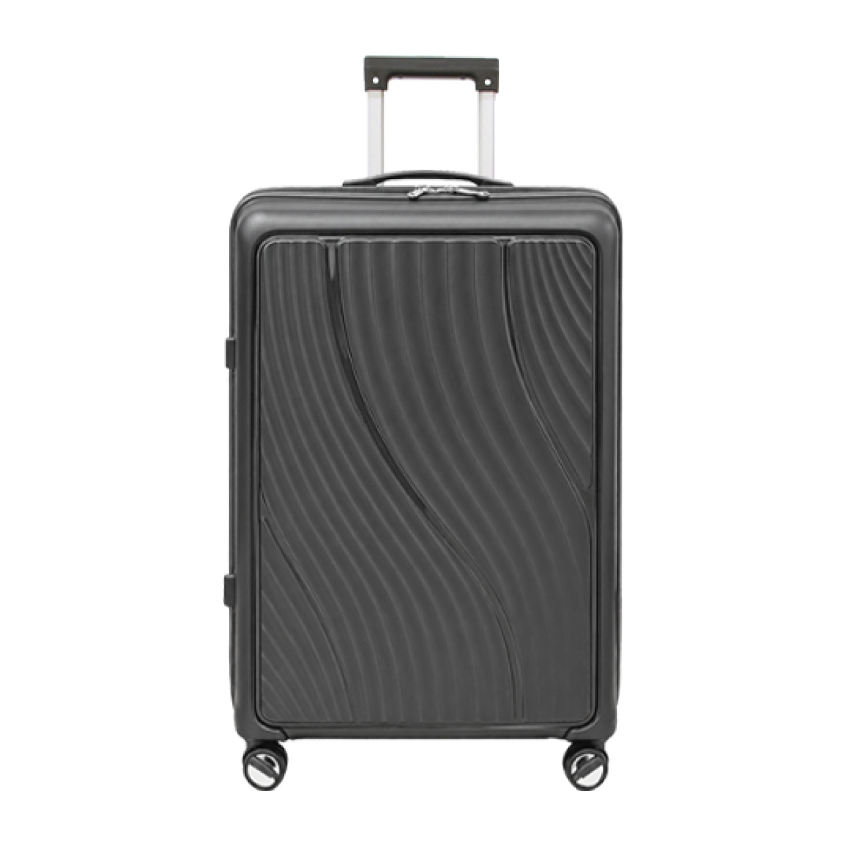 Hard Plain Trolley Bag 20 Inch