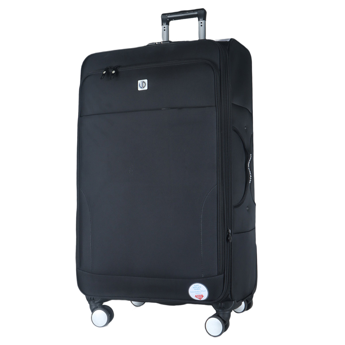 Hard Shell Plain Trolley Bag 24 Inch