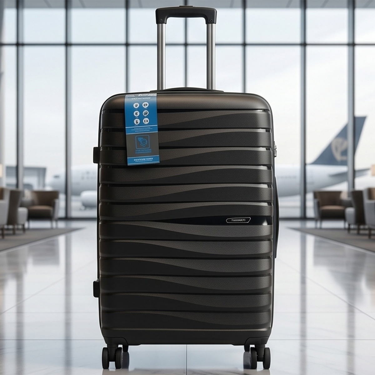 Hard Plain Trolley Bag