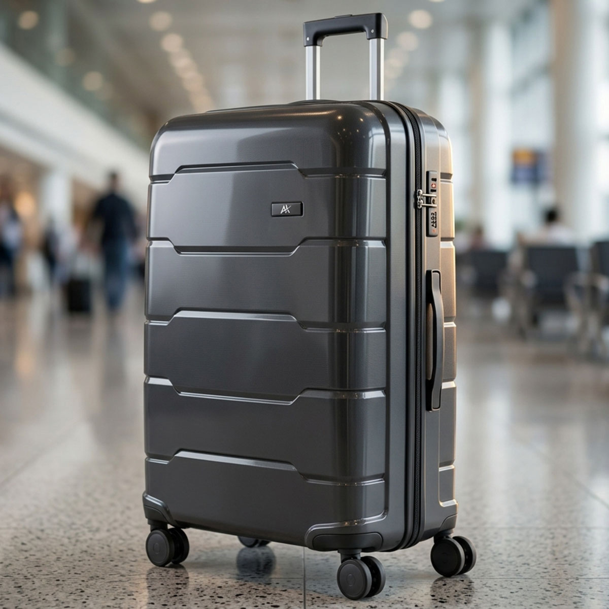 Hard Shell Plain Trolley Bag