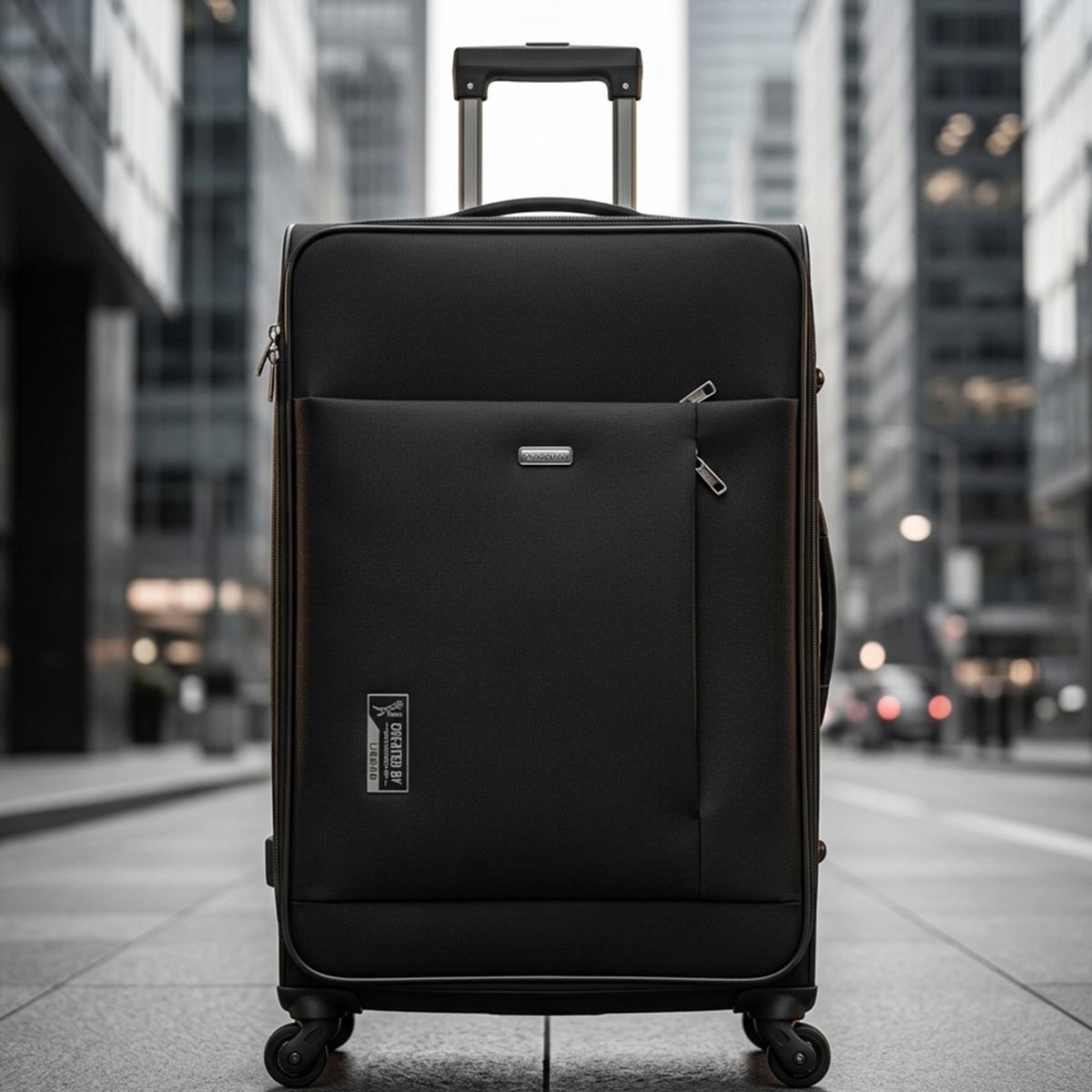 Soft Plain Trolley Bag