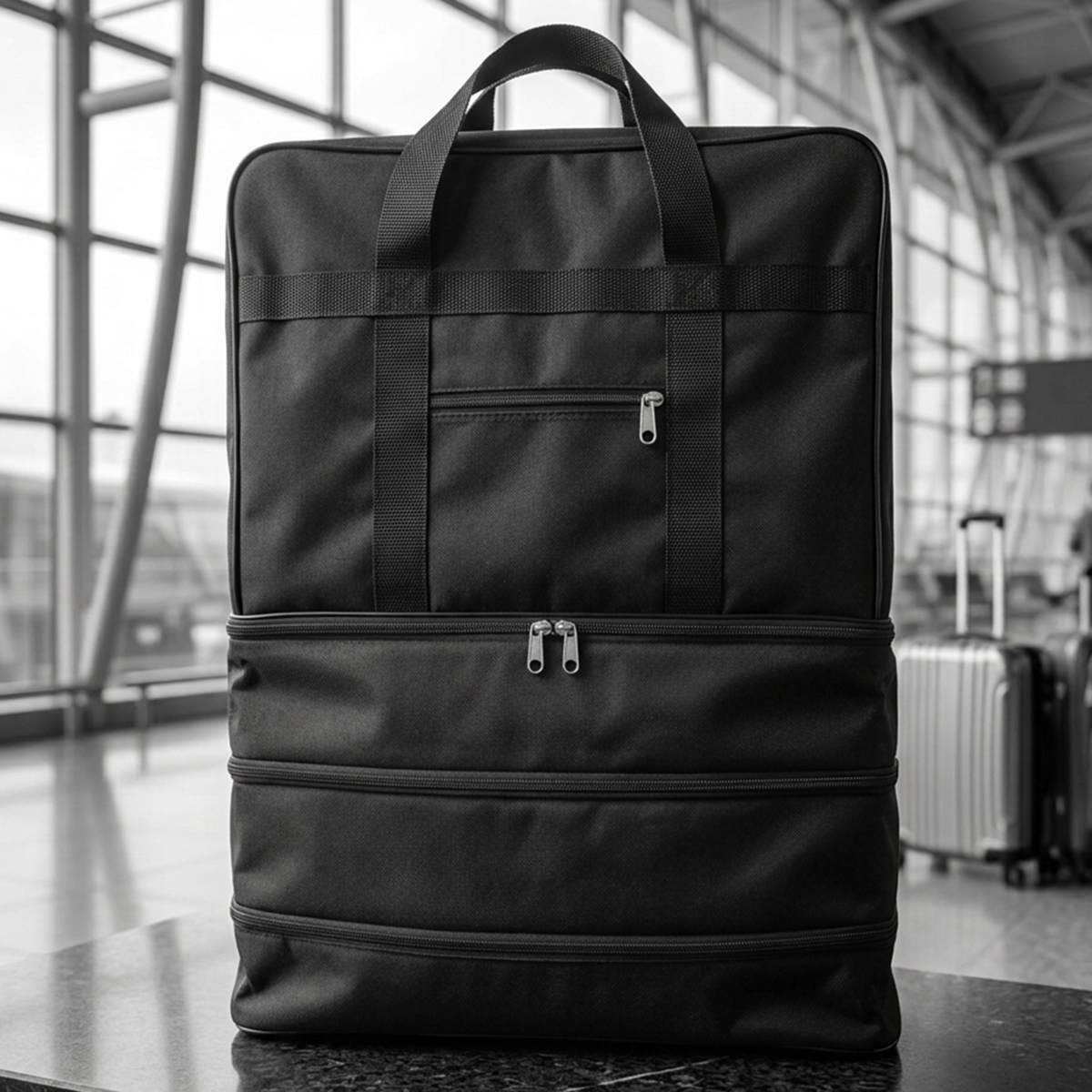 Plain Wheeled Travel Bag 90x60x36