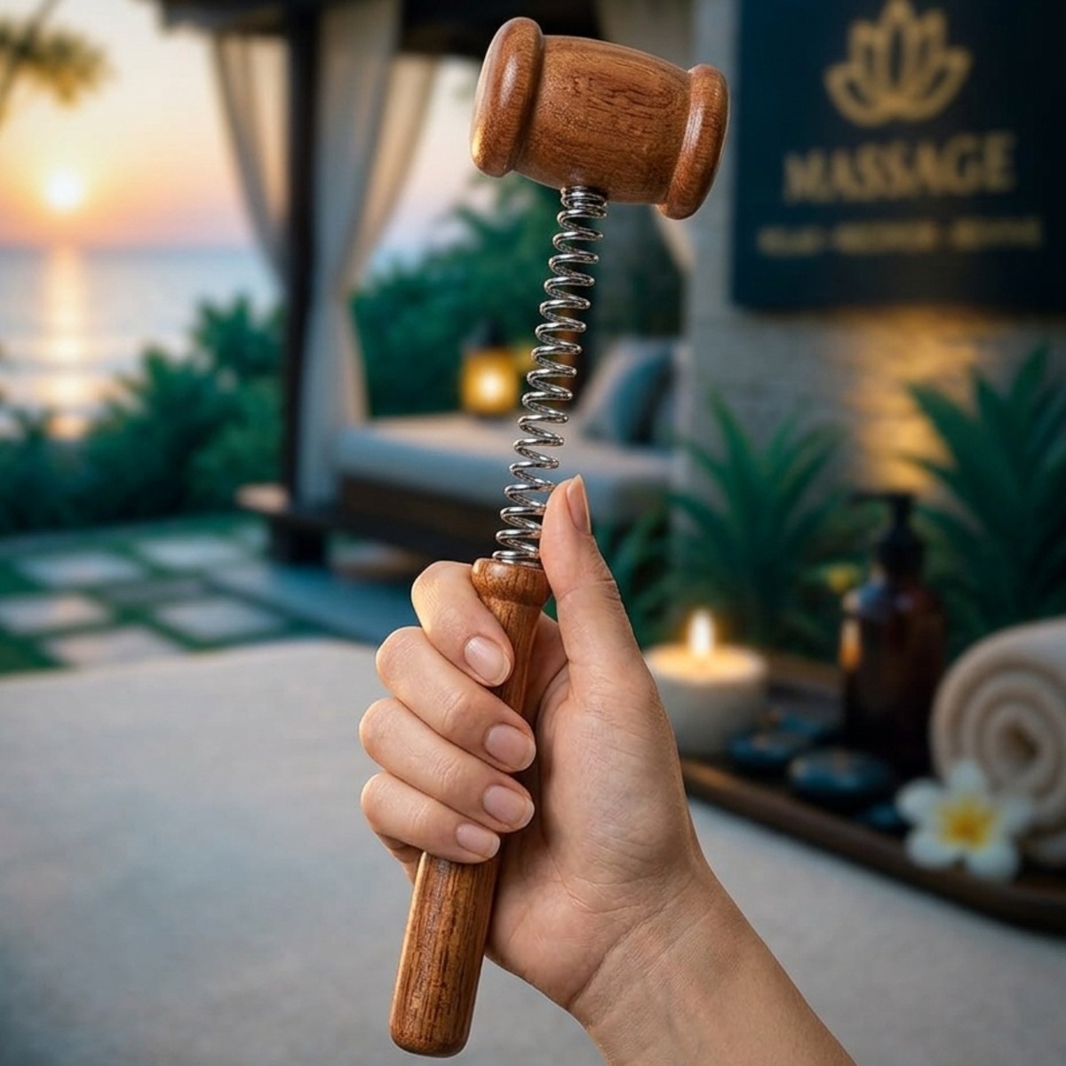 Wooden Body Massager