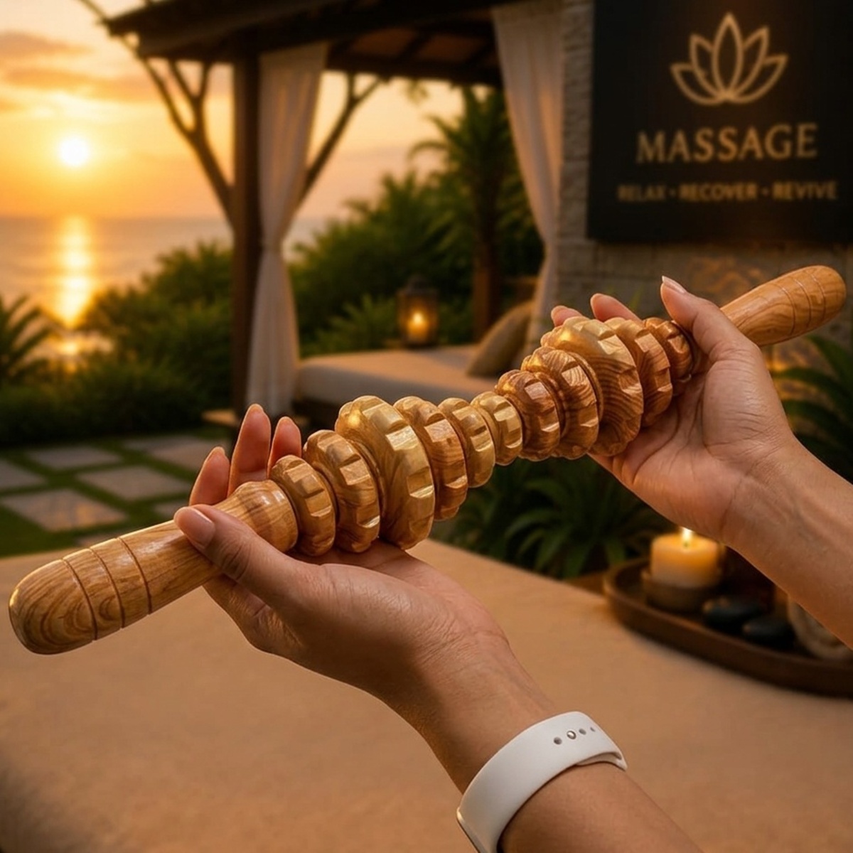 Wooden Body Massager
