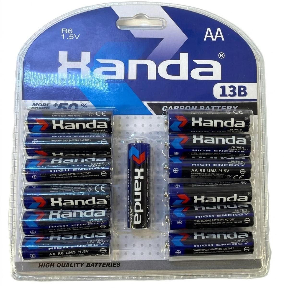Handa AA Battery 13 Piece