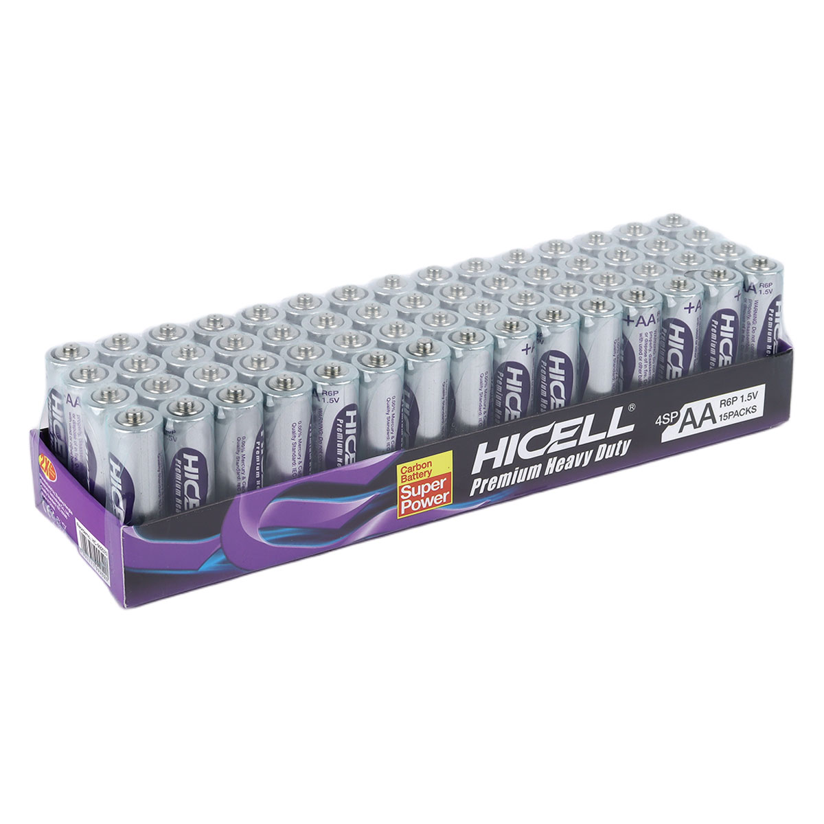 Hicell AA Battery Pack 60 Piece