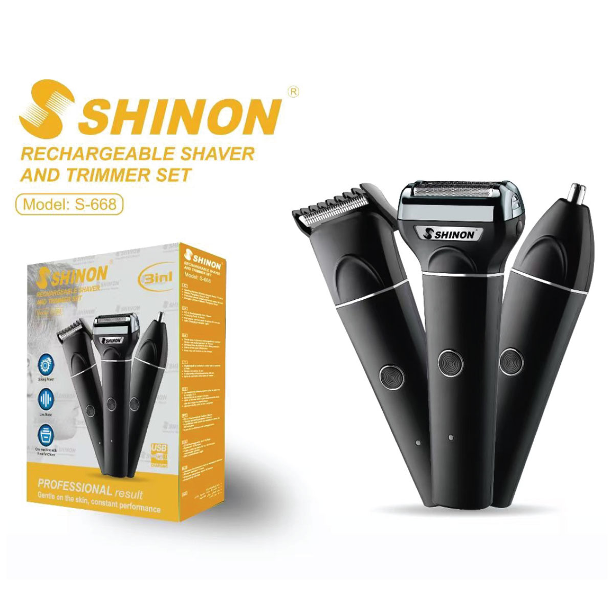 Men's Shaver 3 in 1