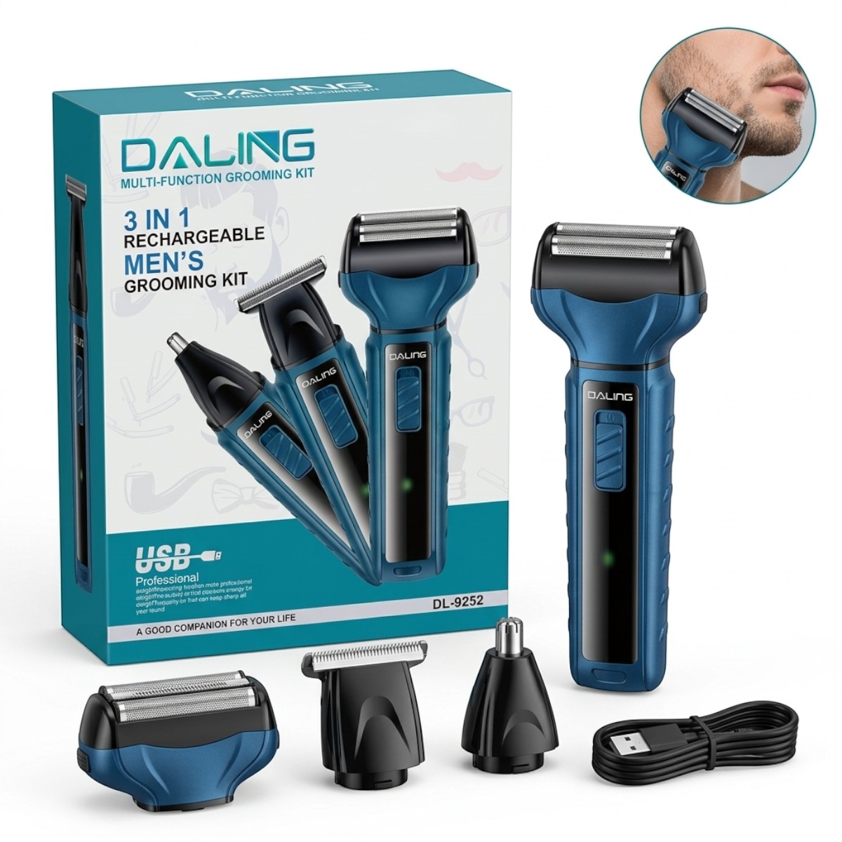 Men Shaver 3 in 1