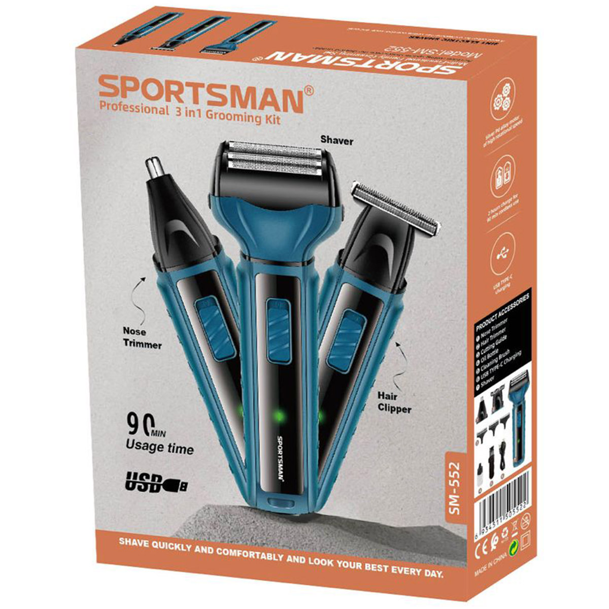Men Shaver 3 in 1
