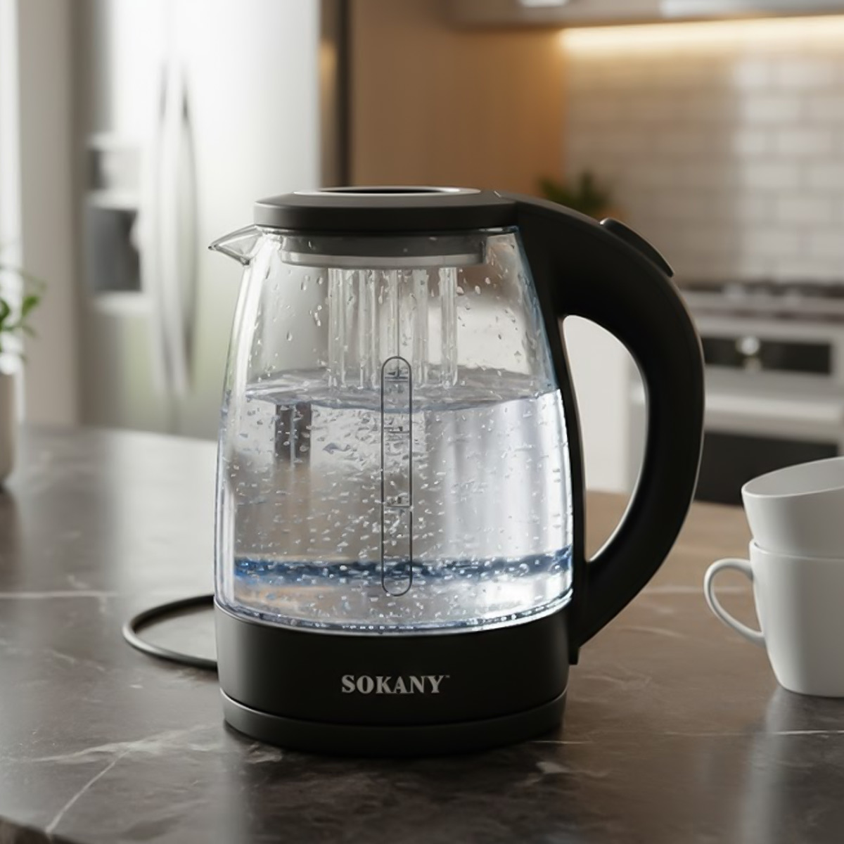 Sokany Glass Electric Kettle