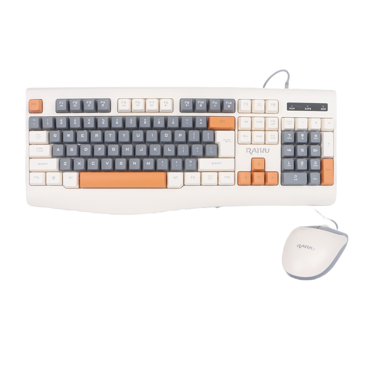 Raiku Wired Gaming Keyboard & Mouse Set