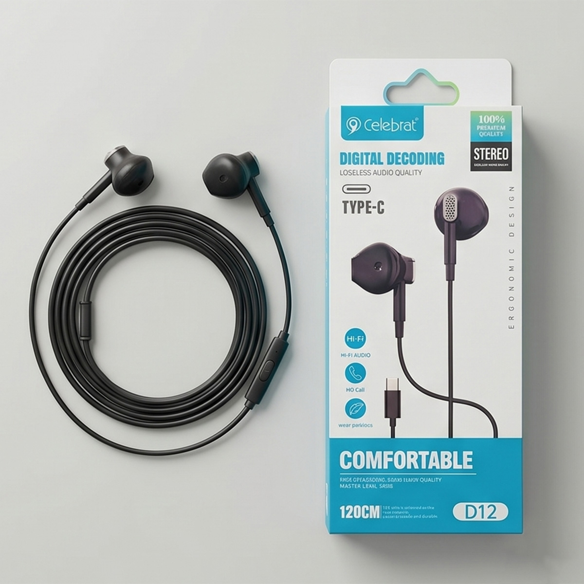 Mobile Earphones Type C