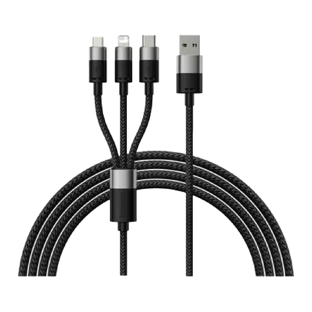 3 in 1 Mobile Charging Cable