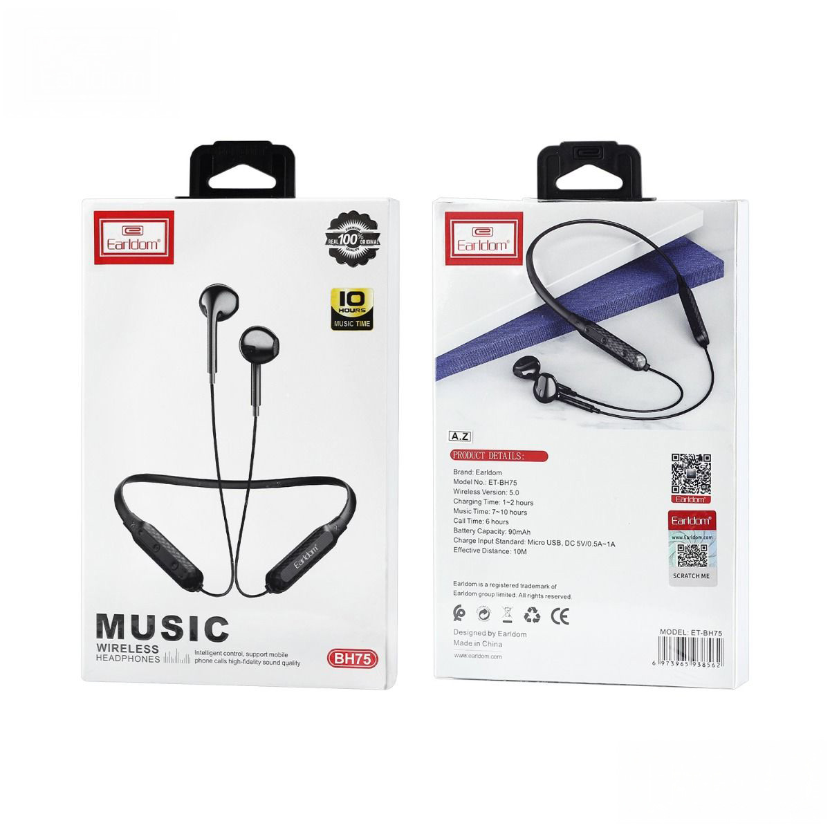 Earldom Neckband Wireless Headphones
