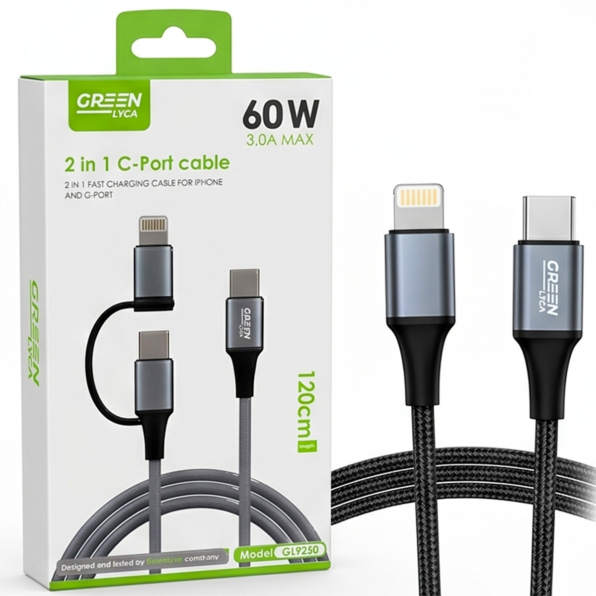 Cable 2 in 1