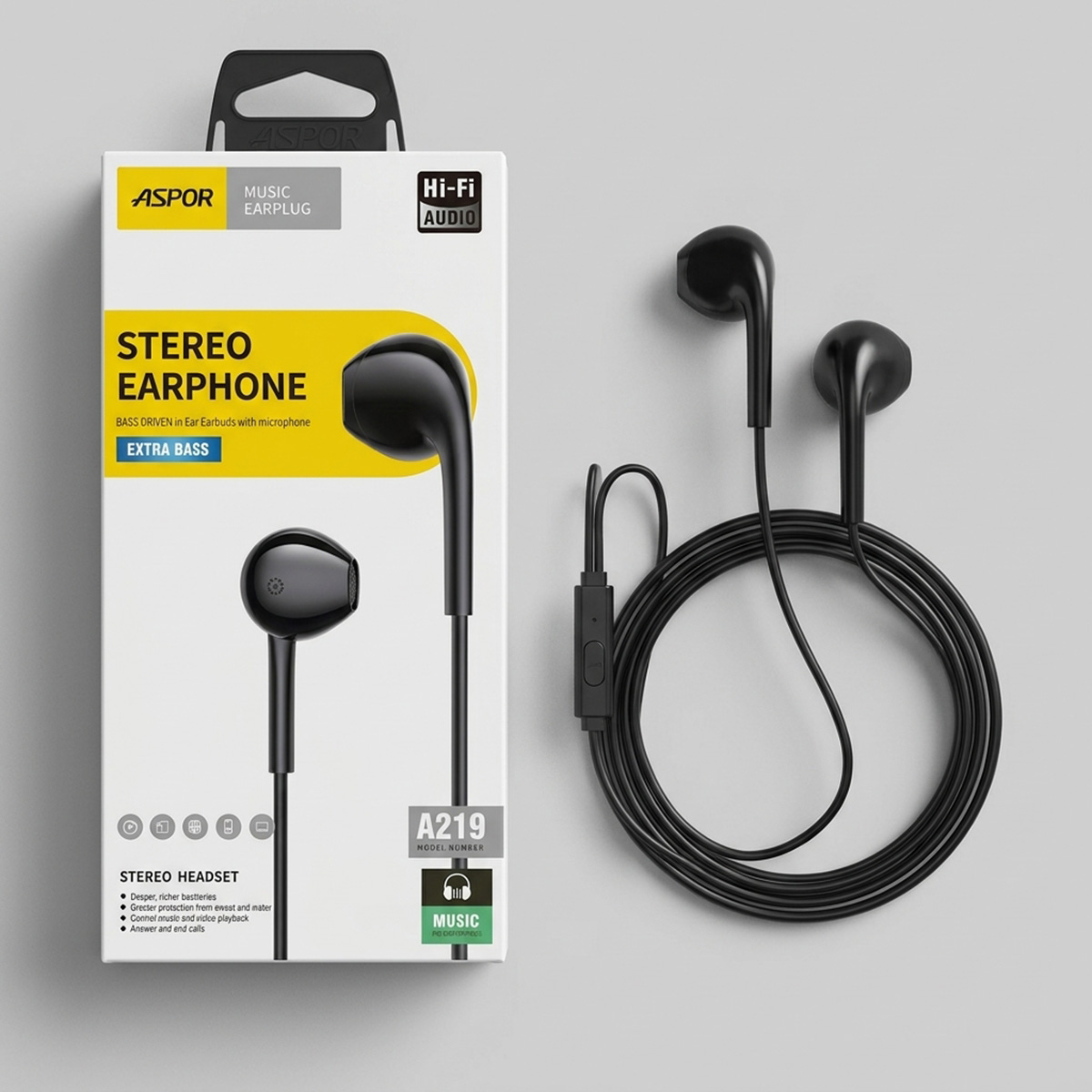 Mobile Headphones Wired