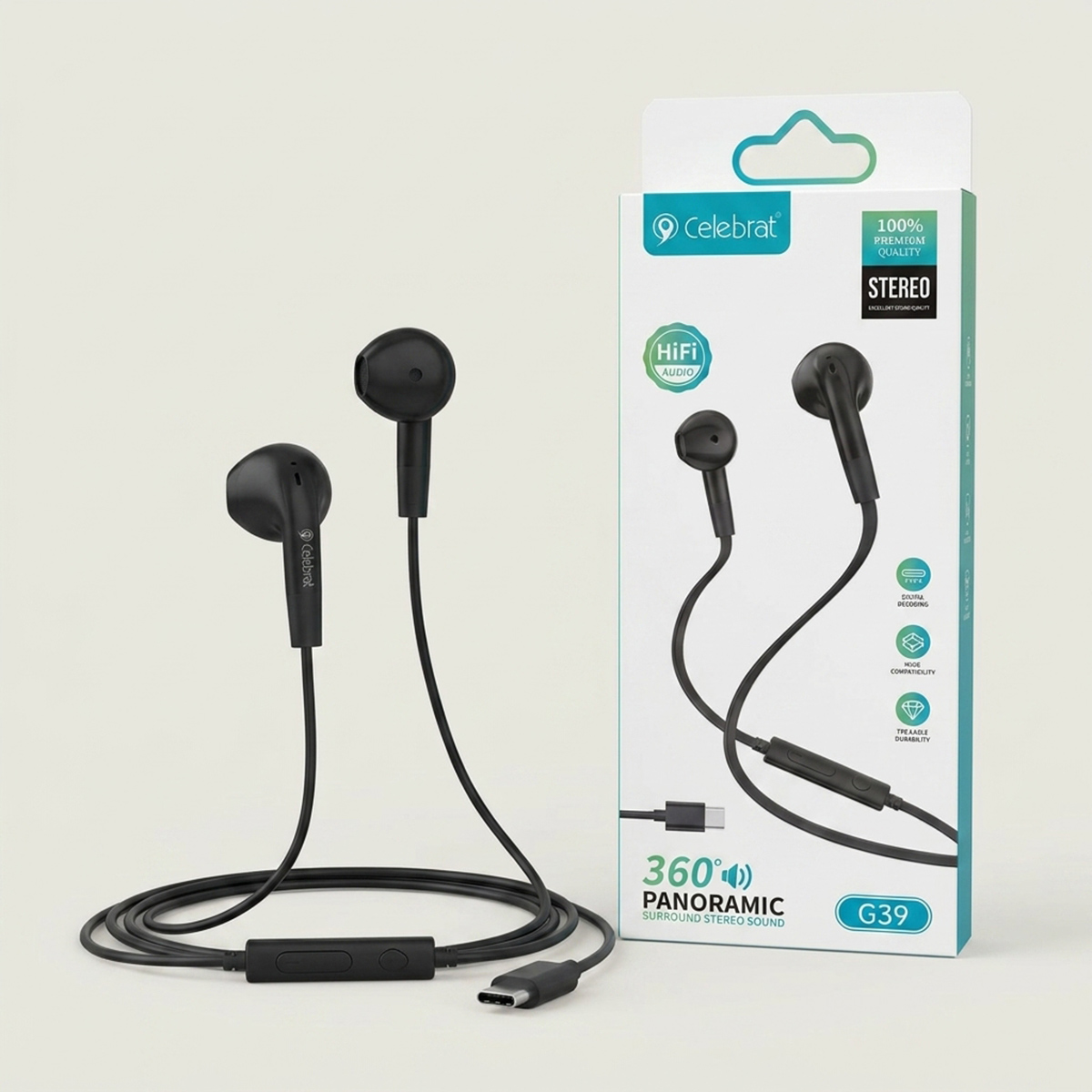 Mobile Earphone Type C