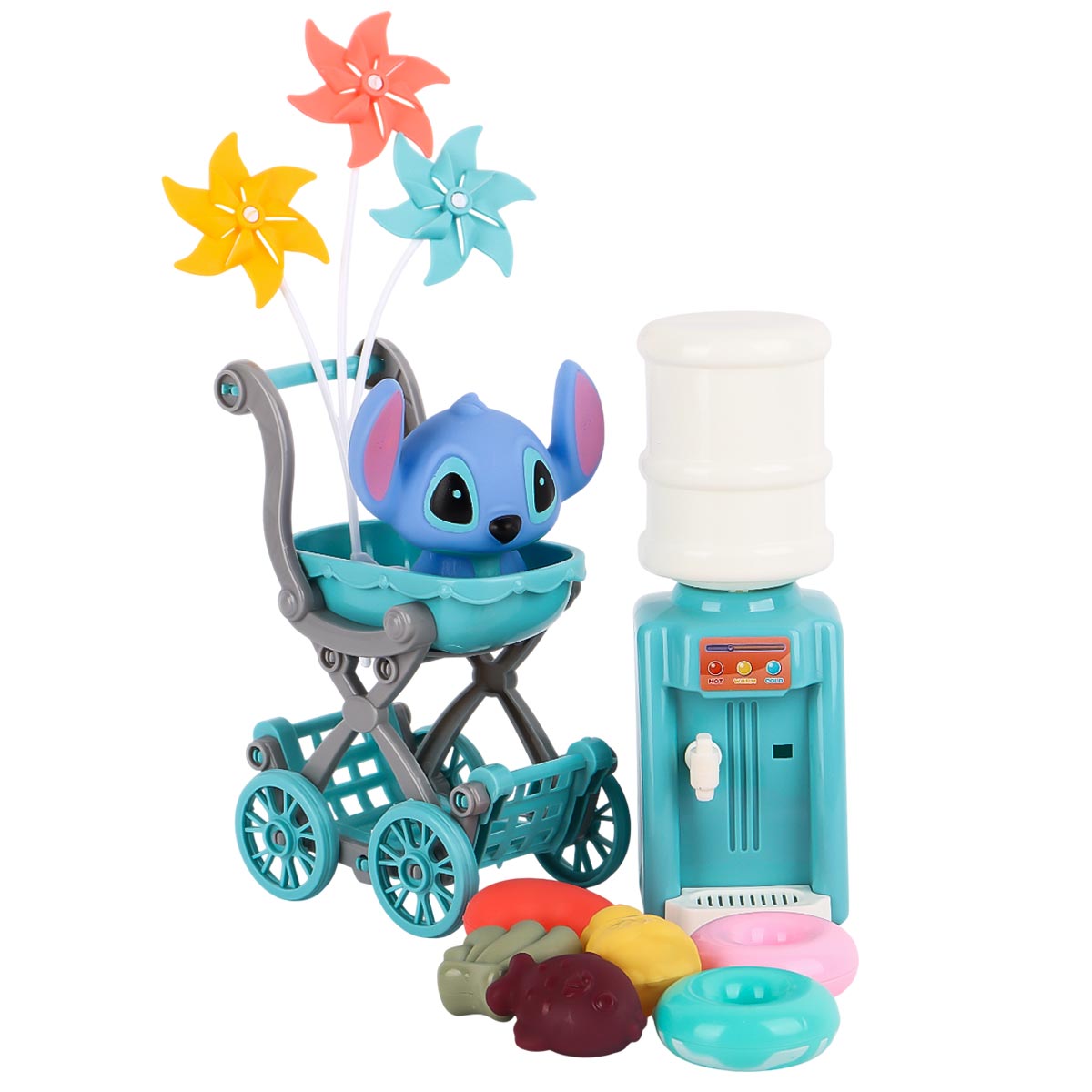 Stitch Baby Stroller Toy Set