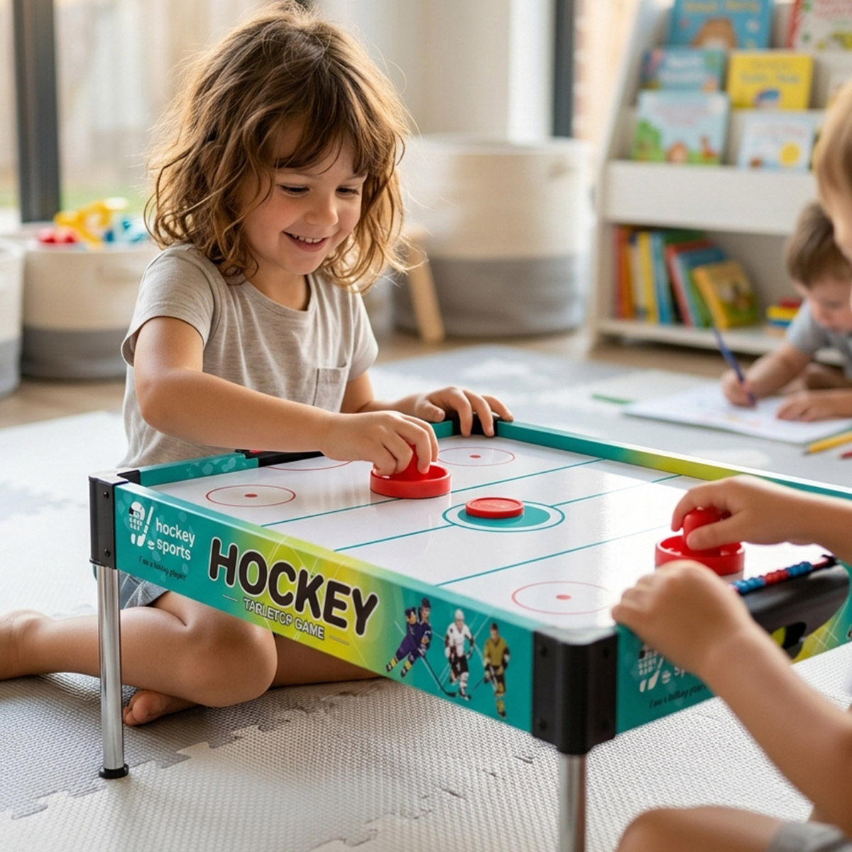 High Footed Graffiti Ice Hockey Set