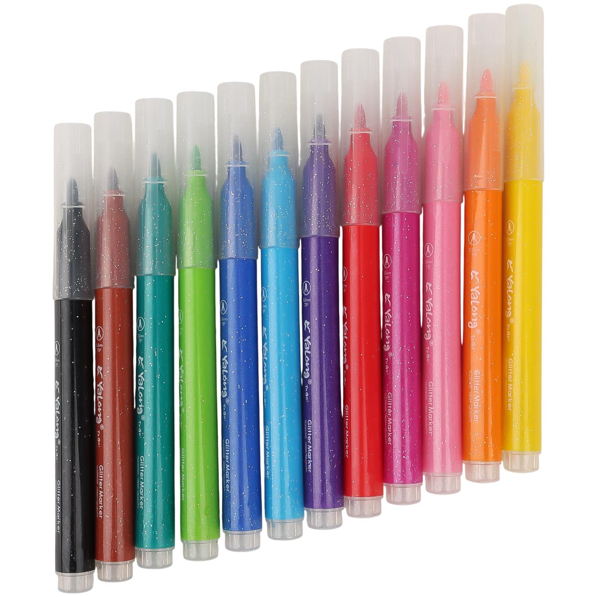 Yalong Glitter Markers 12 Piece