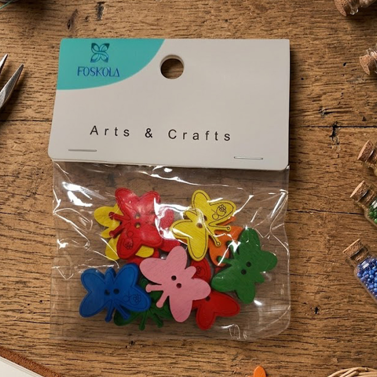 Wooden Button Mix