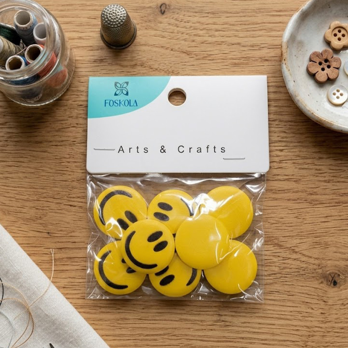Wooden Button Mix