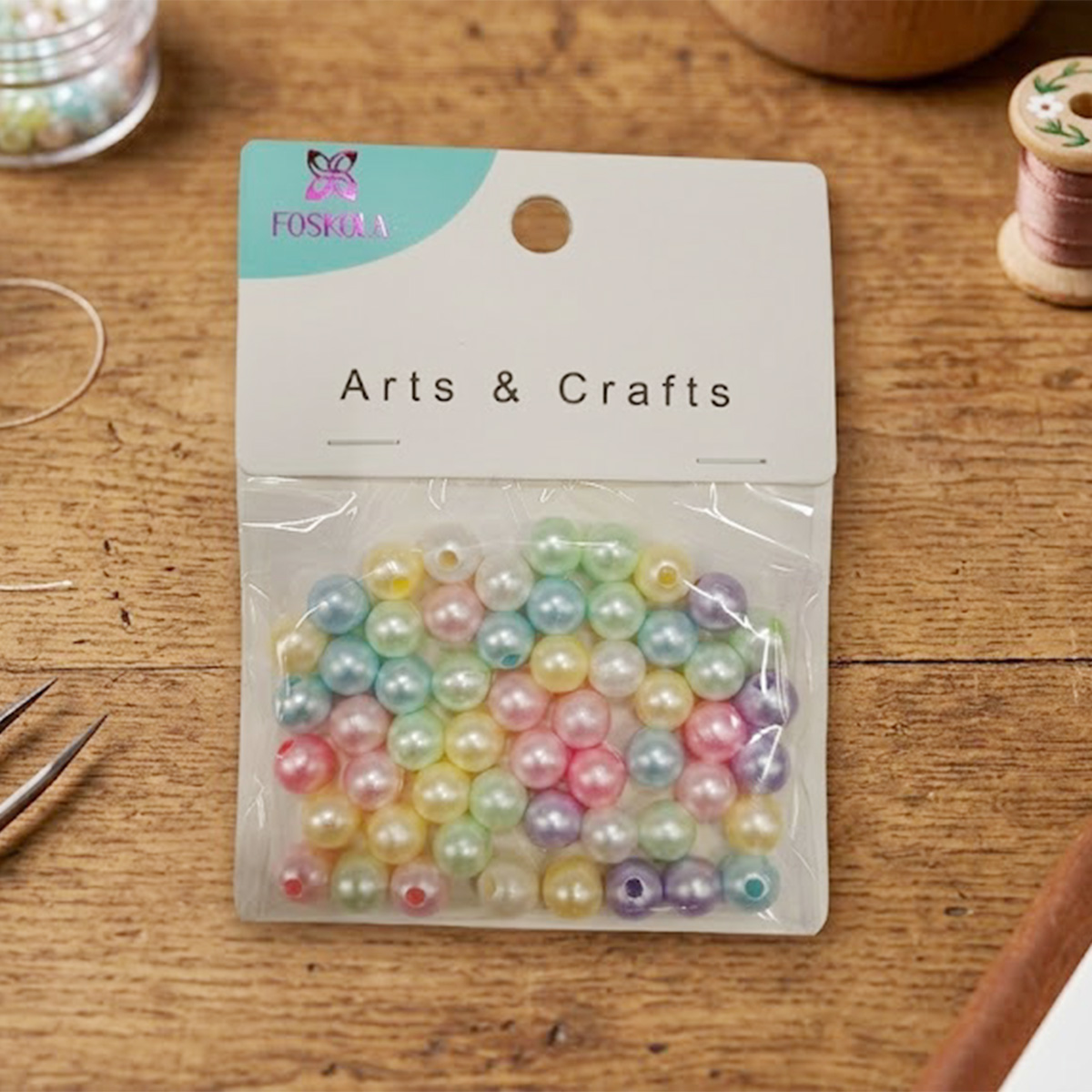 8mm Round Beads Mix